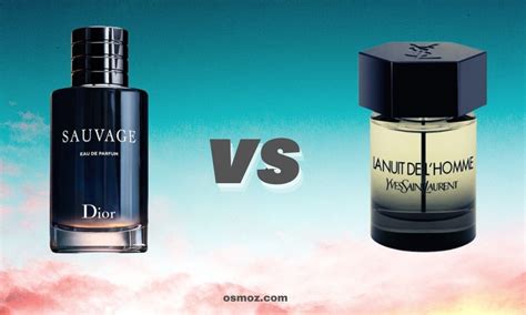 La Nuit de l’Homme vs. Sauvage EDT Comparison